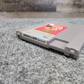 Jordan Vs. Bird One on One Nintendo NES Game Authentic Video Game Cart