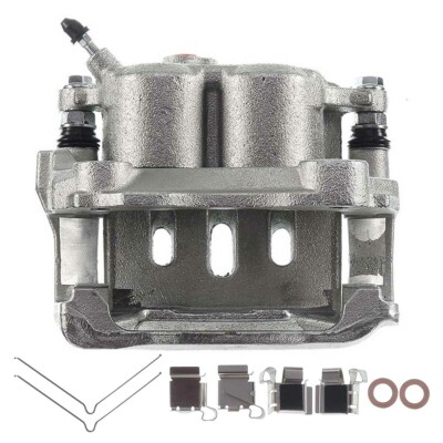 A-Premium Front Brake Calipers With Brackets For Lexus IS300 3.0L L6 2001-2005 (Pair)