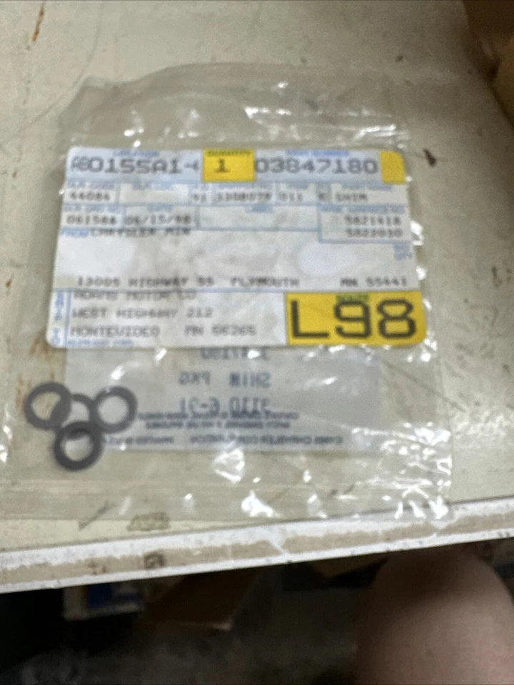 Conjunto de embrague Mopar 04773983 con kit 1991-93 Dodge D250, D350, W250, W350 Nuevo de Lote Antiguo Foto 2 de 4