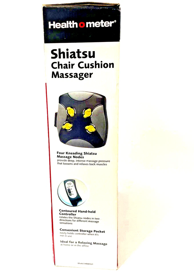 Cojín de silla mensajero Shiatsu Health O Meter Foto 4 de 4