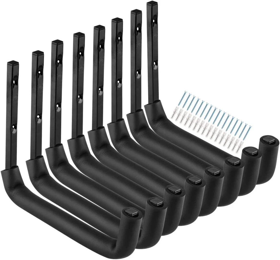 8 Pack Garage Storage Hooks 10 Inch Heavy Duty Ladder Storage
