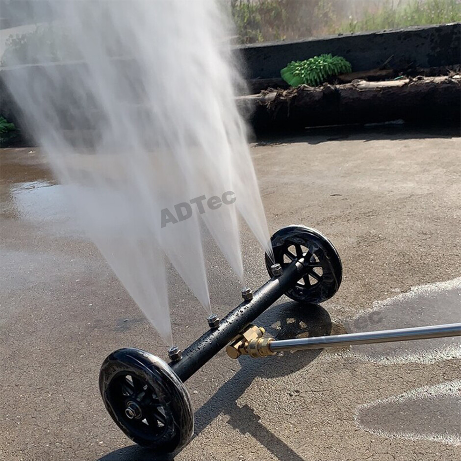Under Car Pressure Washer Undercarriage Cleaner Underbody Wash Broom