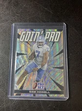 Sam Howell 2022 Leaf Metal Pro Set Goin' Pro Silver Wave Rookie Card #GP-SH1