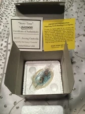 OLSZEWSKI FREEING CINDERELLA JAQ & GUS MICE FIGURINE BOX + COA RARE!