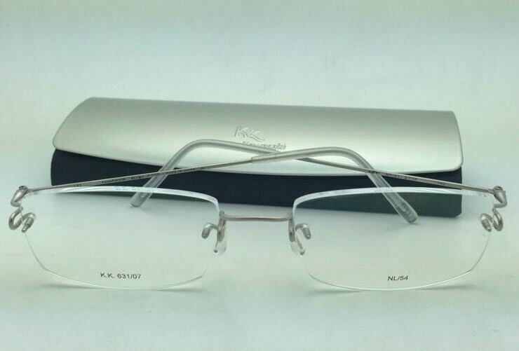 KAZUO KAWASAKI Eyeglasses MP 631 07 NL/54 Rimless Titanium Matte