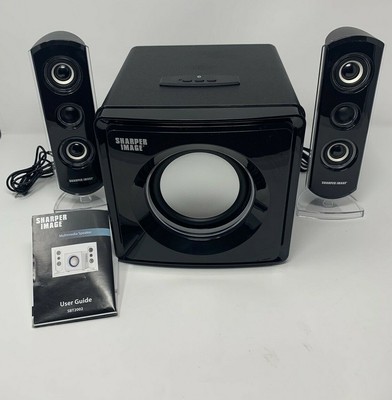 sharper image speaker with lights