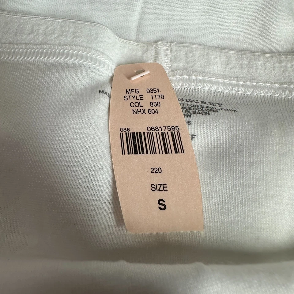 CALCINHA NOVA COM ETIQUETAS 2 VICTORIA'S SECRET S 100% ALGODÃO VINTAGE Y2K HI LEG - Branca - Imagem 4 de 4