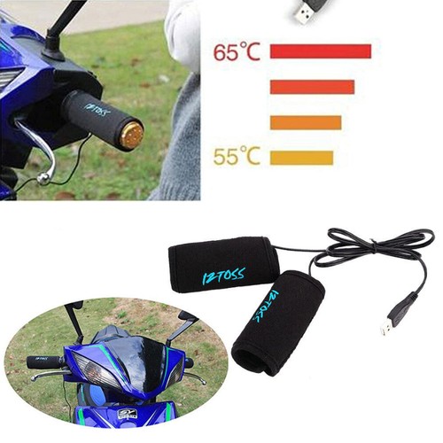 Heizgriffe Lenker Griffheizung Beheizte Motorrad beheizte Griffe Handwärmer USB - Bild 6 von 18