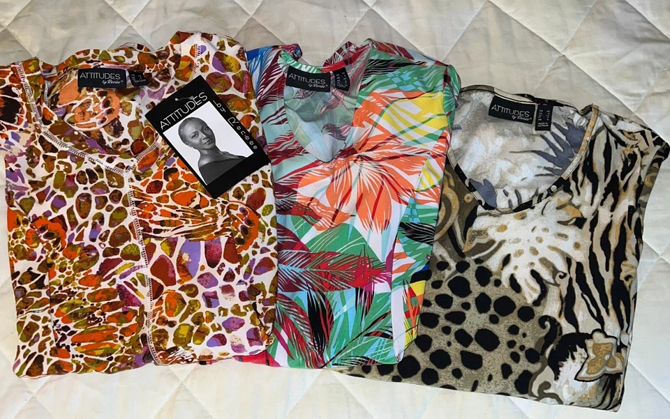 Новый с Ярлыками лот 3 Renee Russell дизайнер отношения топы размер XS Slinky туника Топ короткое платье