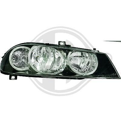Phare avant gauche Alfa 156 halogène finition chrome haut de gamme pour carrosserie