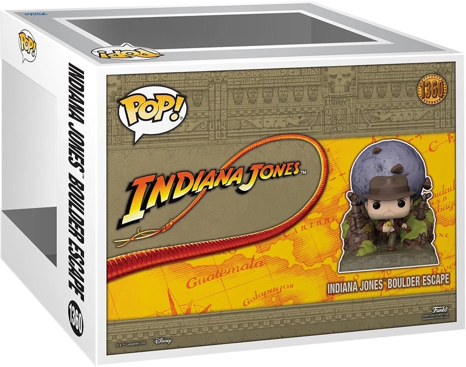 Indiana Jones - Indiana Jones Boulder Escape 1360  - Funko Pop! Vinyl Figur - Bild 2 von 3