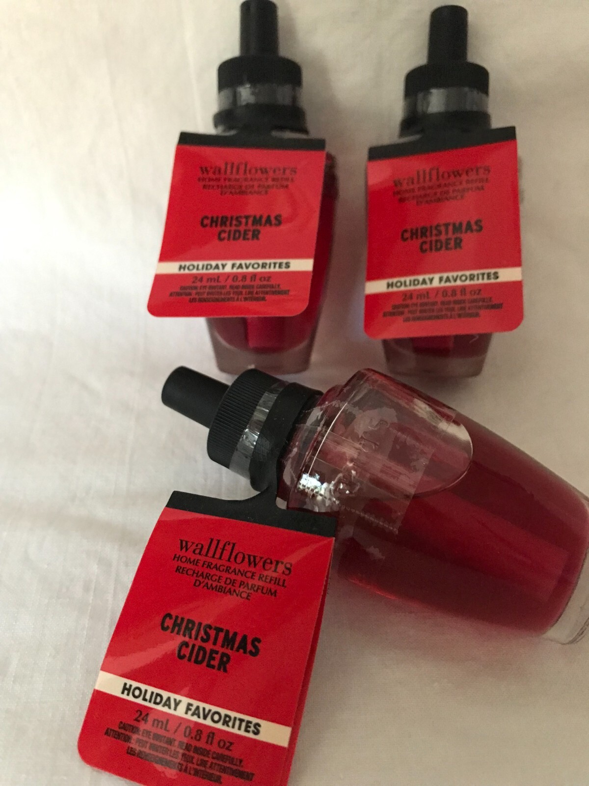 Bath & Body Works Christmas Cider Wallflower Refills 3-Pack-image