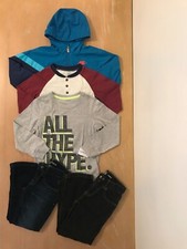 Carter's, Levi Strauss, Nike, Other, Boys Clothing Lot of 5 1 New Size 6