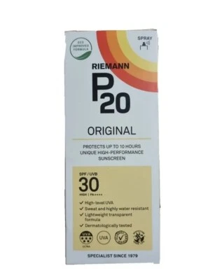 Riemann P20 SPF30 200ml Protection Spray Brand New Boxed