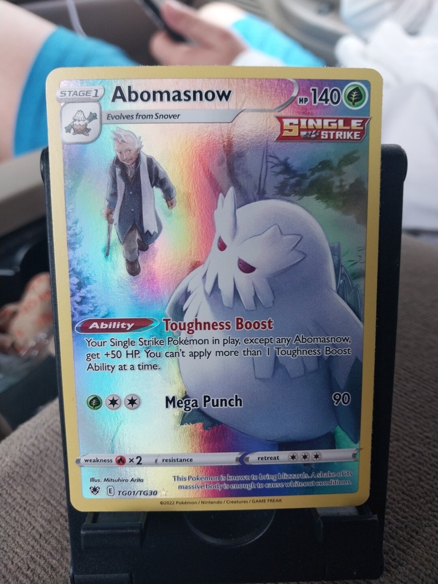 pokemon abomasnow card 101/091 Abomasnow