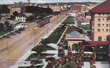 CALIFORNIA - Ocean Avenue Looking East, Long Beach