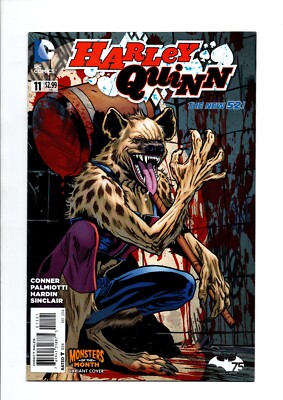 Harley Quinn #11 Vol.2 Yanick Paquette Monster VARIANT DC Comics 2014