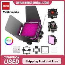 Zhiyun FIVERAY M20C Combo RGB LED Video Light On-camera APP Control 2500-10000K