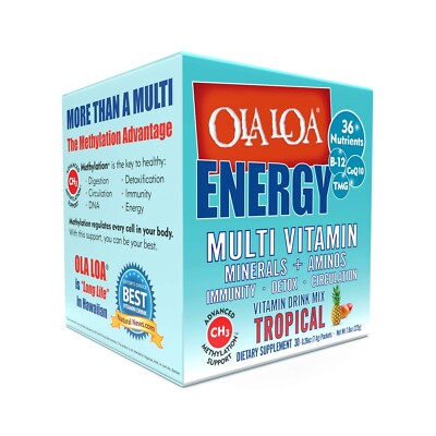 Ola Loa Energy Super Multi Tropical 30 packs