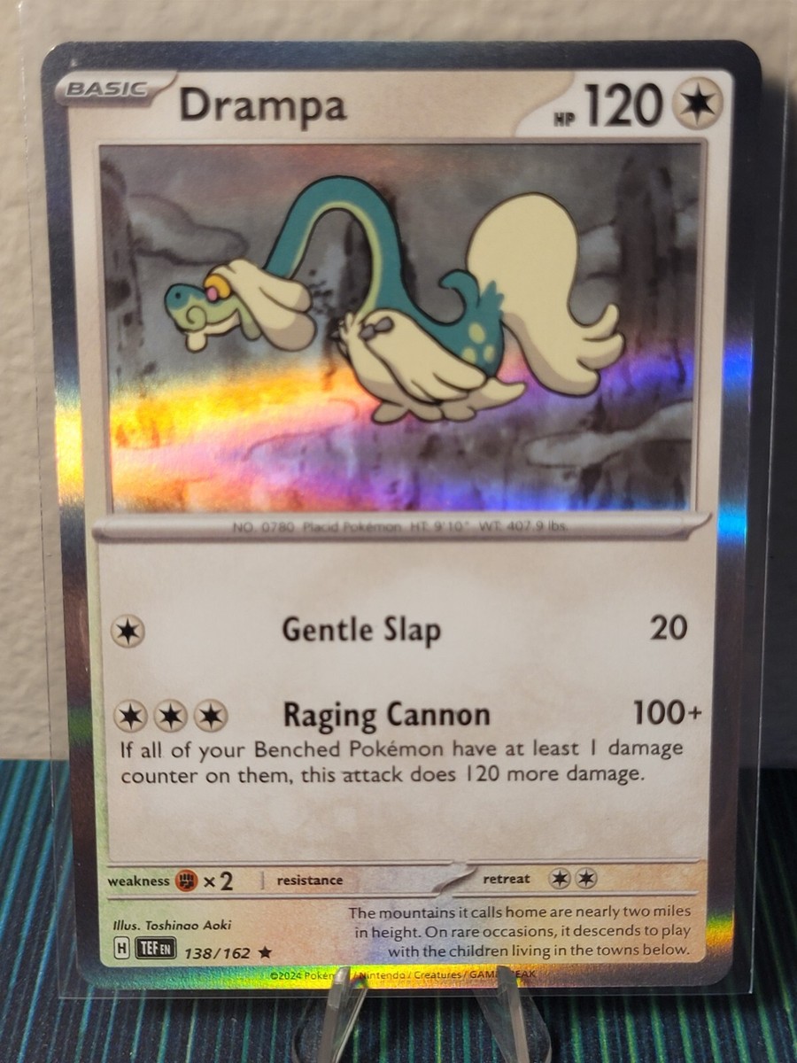 Drampa - 138/162 Temporal Forces Holo Rare Pokemon - NM/MINT | eBay