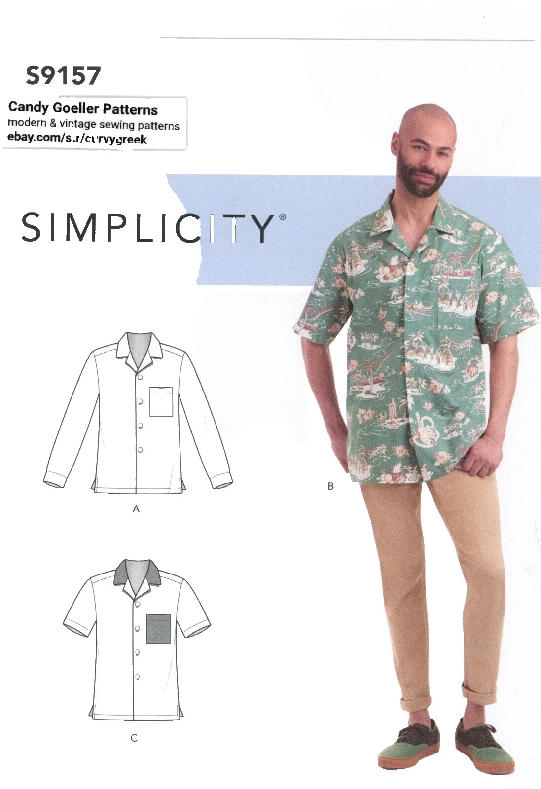 Men's Shirt Sewing Patterns