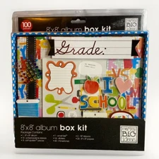I LOVE SCHOOL Me & My Big Ideas 8" x 8" Album Box Kit NIP