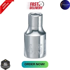 CRAFTSMAN Shallow Socket, Metric, 1/4-Inch Drive, 4.5mm, 6-Point (CMMT99101)