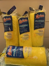 4 New Sealed Quickie Mop & Scrub Roller Mop Refill Type M Fits Mop #058MB 058BMB