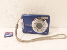 Canon PowerShot A480 (PC1351) Blue 10.0MP 3.3x Optical Zoom Digital Camera WORKS