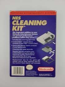 Nintendo NES System Cleaning Kit Box & Cart Only