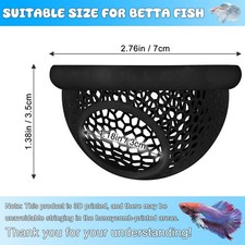 Floating Betta Hide Shrimp Cave