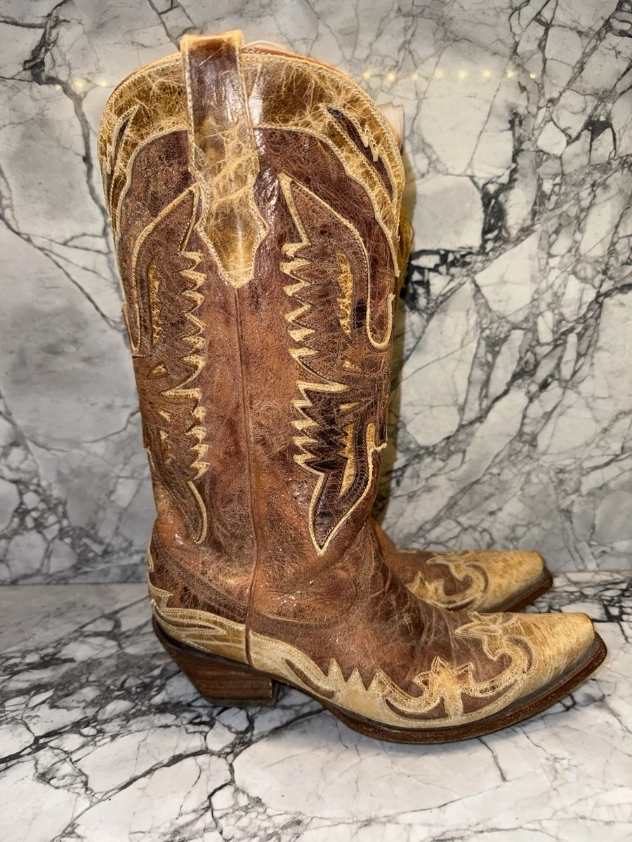 Corral Boots Square Toe Mid (2-2.9 in) Heel Height Boots for  display picture 1