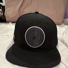 Zildjian 400 Anniversary Black Snapback Hat Geometric Purple Design.
