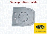 Magneti Marelli 182209004100 Spiegelglas FüR AußEnspiegel Rechts FüR Iveco