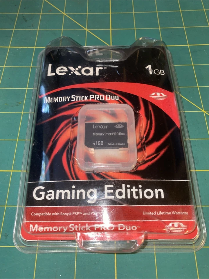 Lexar 1 GB Memory Stick Pro Duo Gaming Edition Sony PSP PS3 Brand New - Image 2 of 4