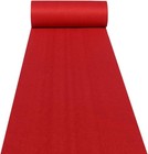 Aisle Runners Wedding Accessories 2mm Red 2' x 15' (Rectangular), 