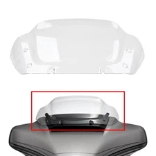 10" Clear Windscreen Windshield For Harley CVO Street Glide FLHX 2023 2024