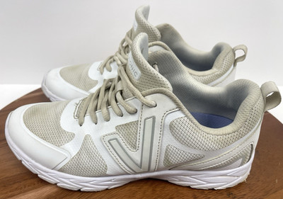 Vionic Mesh Lace-Up Athletic Sneakers Miles II White 7.5