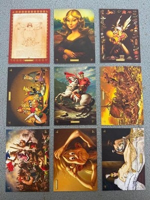 Panini ASTERIX SINE TEMPORE TREASURE BOX Immortalis Pictura Card Complete Set