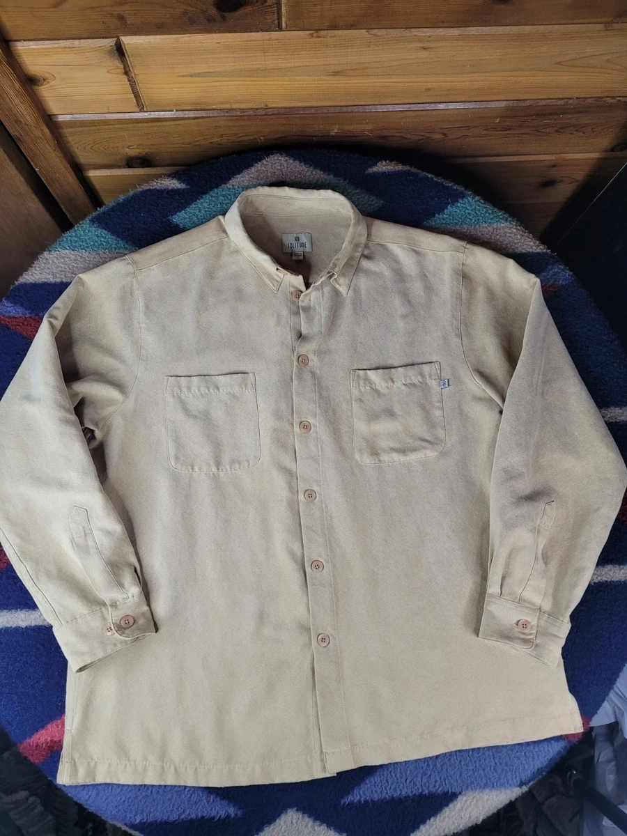 Solitude Long Sleeve Regular Size Casual Button-Down Shirts for