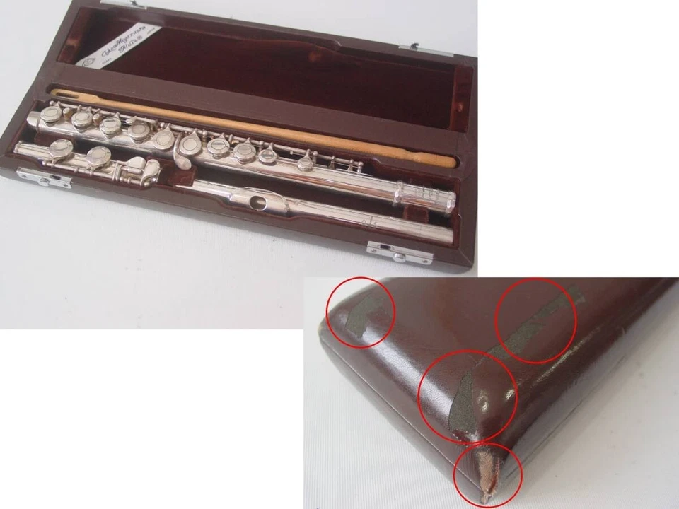 Flauta musical instrumental Miyazawa Ms-95S MS95S usada Foto 2 de 4