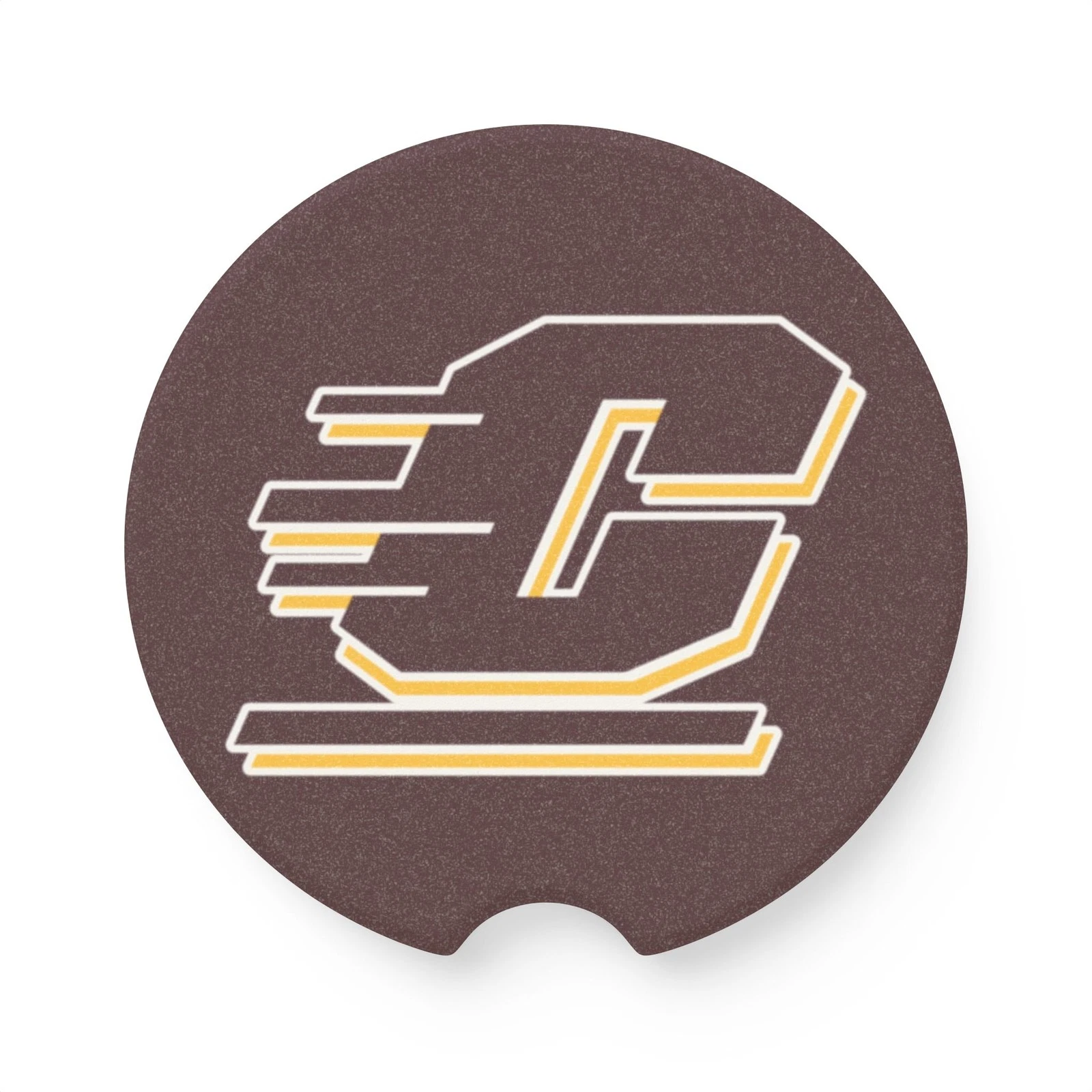 Central Michigan Chippewas Car Coaster – NCAA College Football Cup Holder Insert