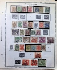 Poland Collection On Minkus Album Pages 1918-1979