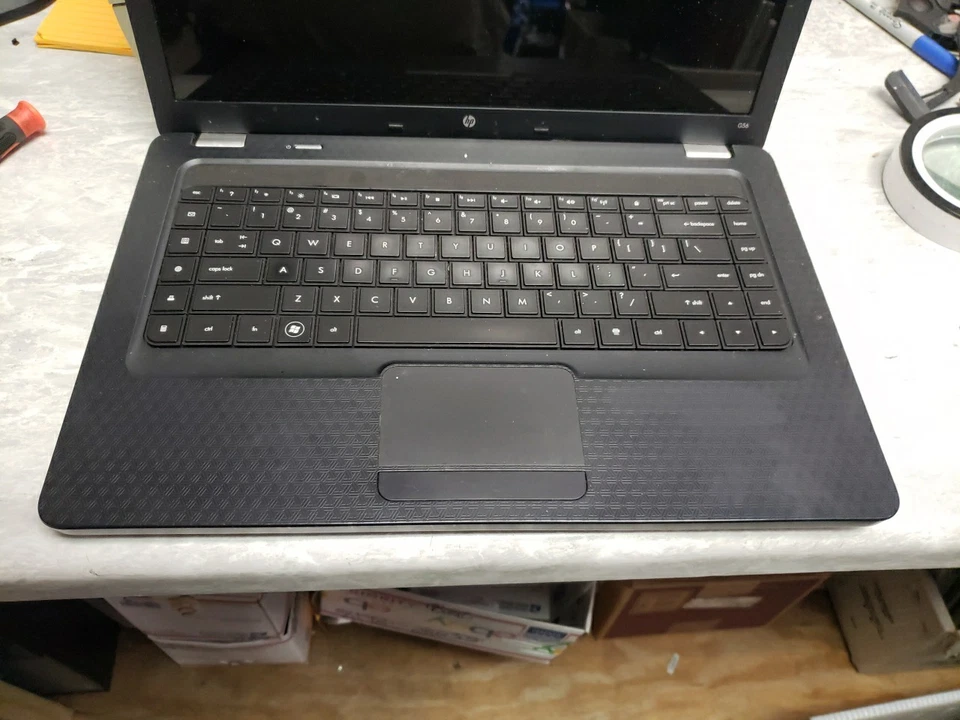 hp g56-129wm Laptop 15.6" intel 2 core 2.20ghz 4gb ram read ad free ship - Image 2 of 4