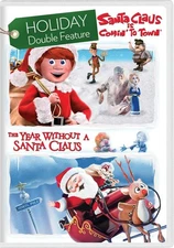Santa Claus Holiday Double Feature DVD  NEW