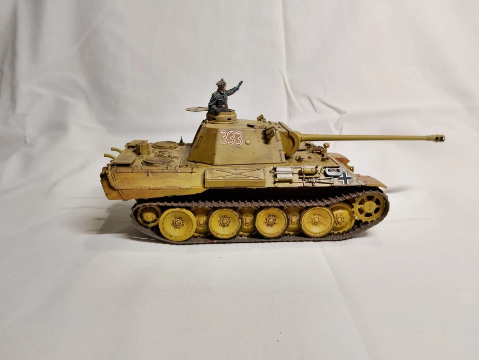 1/35 PANTHER AUSF.D DRAGON COMPLETO DI FIGURINO - Immagine 3 di 4