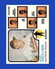1973 Topps Set-Break #136 Earl Weaver NR-MINT *GMCARDS*
