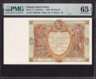 Poland 50 Zlotych 1929 Pick-71 GEM UNC PMG 65 EPQ