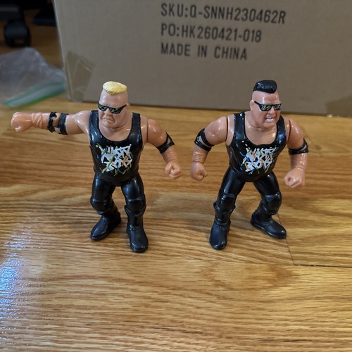 WWF Hasbro Nasty Boys Knobbs And Skaggs Original...
