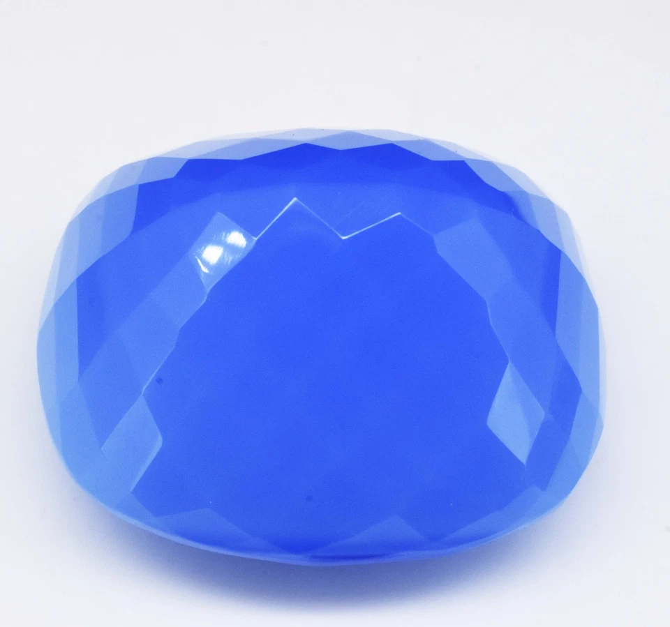 Stunning Blue Opal 347.40 Ct Cushion Cut Certified Rare Gemstone - Image 4 of 4